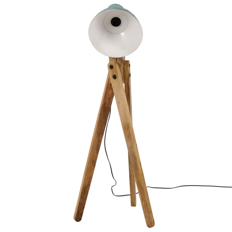 Load image into Gallery viewer, Vidaxl vloerlamp 25 w e27 45x45x120 cm verweerd blauw
