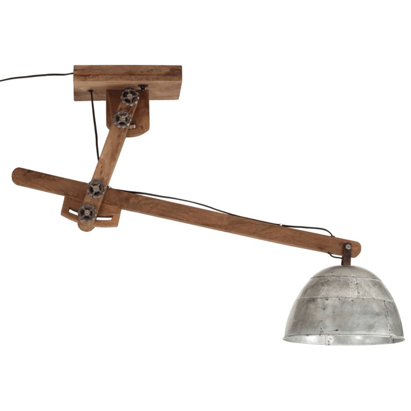 Load image into Gallery viewer, Vidaxl plafondlamp 25 w e27 105x30x65-108 cm vintage zilverkleurig
