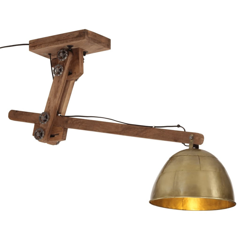 Load image into Gallery viewer, Vidaxl plafondlamp 25 w e27 105x30x65-108 cm antiek messingkleurig
