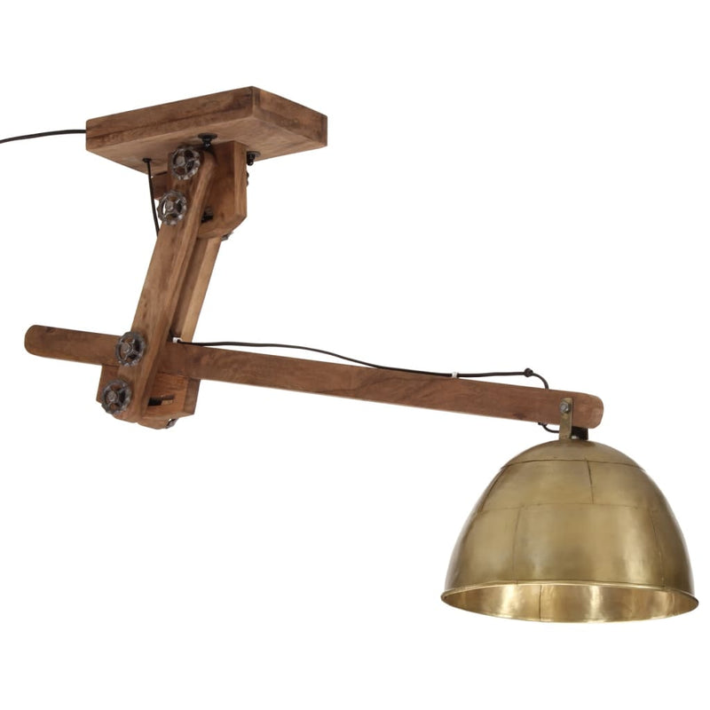 Load image into Gallery viewer, Vidaxl plafondlamp 25 w e27 105x30x65-108 cm antiek messingkleurig

