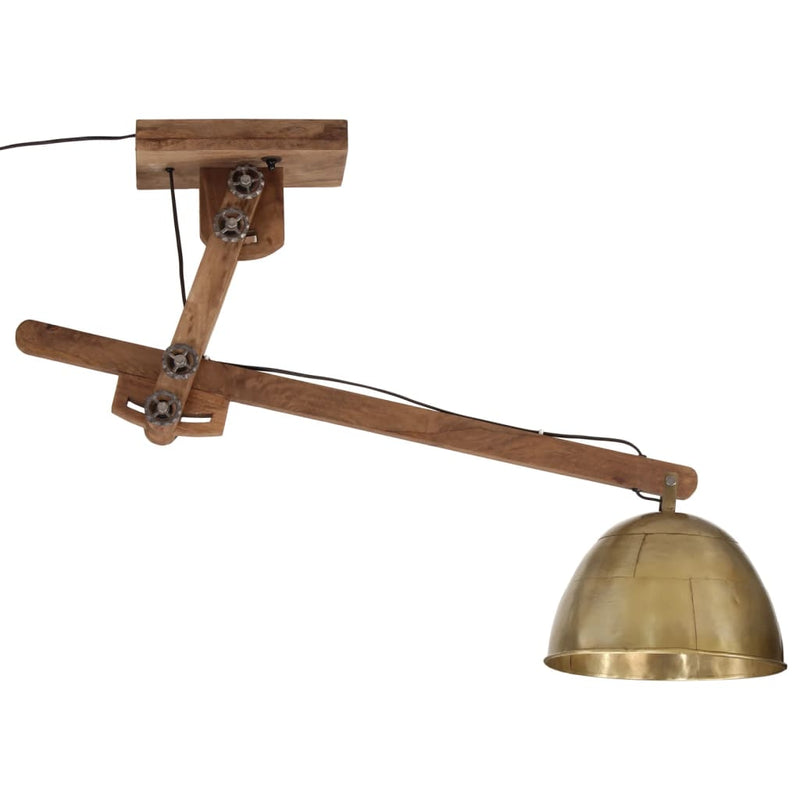 Load image into Gallery viewer, Vidaxl plafondlamp 25 w e27 105x30x65-108 cm antiek messingkleurig
