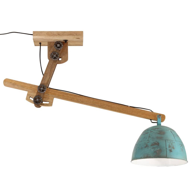 Load image into Gallery viewer, Vidaxl plafondlamp 25 w e27 105x30x65-108 cm verweerd blauw
