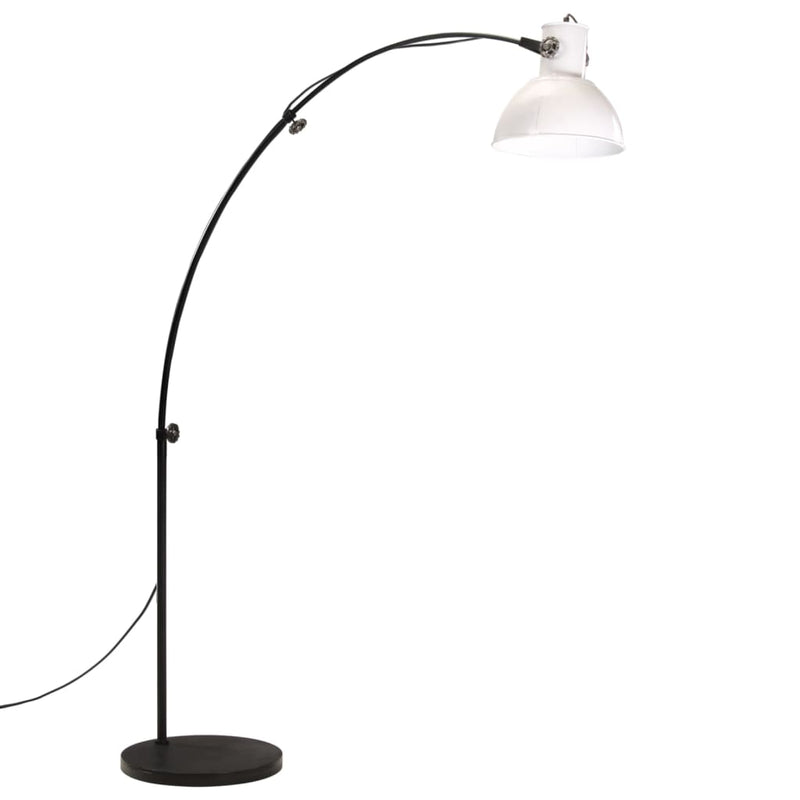 ギャラリービューアに画像をロードする, Vidaxl vloerlamp 25 w e27 150 cm wit
