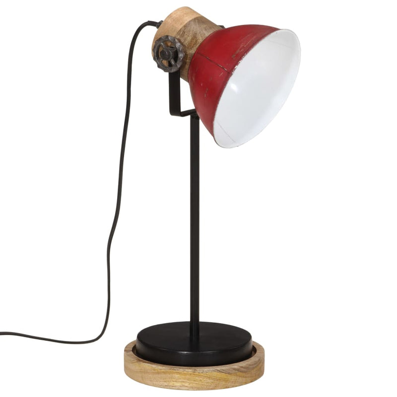 Load image into Gallery viewer, Vidaxl bureaulamp 25 w e27 17x17x50 cm verweerd rood
