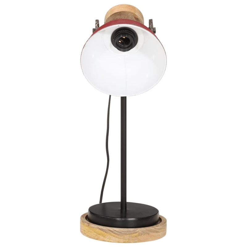 Load image into Gallery viewer, Vidaxl bureaulamp 25 w e27 17x17x50 cm verweerd rood

