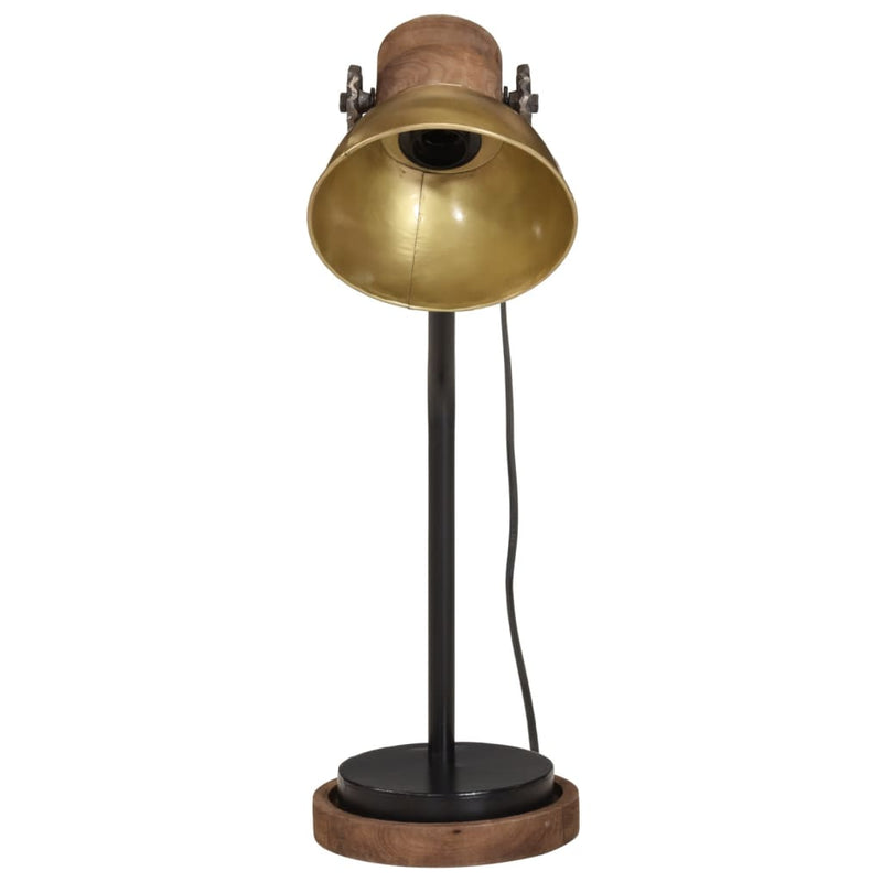 Load image into Gallery viewer, Vidaxl bureaulamp 25 w e27 18x18x60 cm antiek messingkleurig
