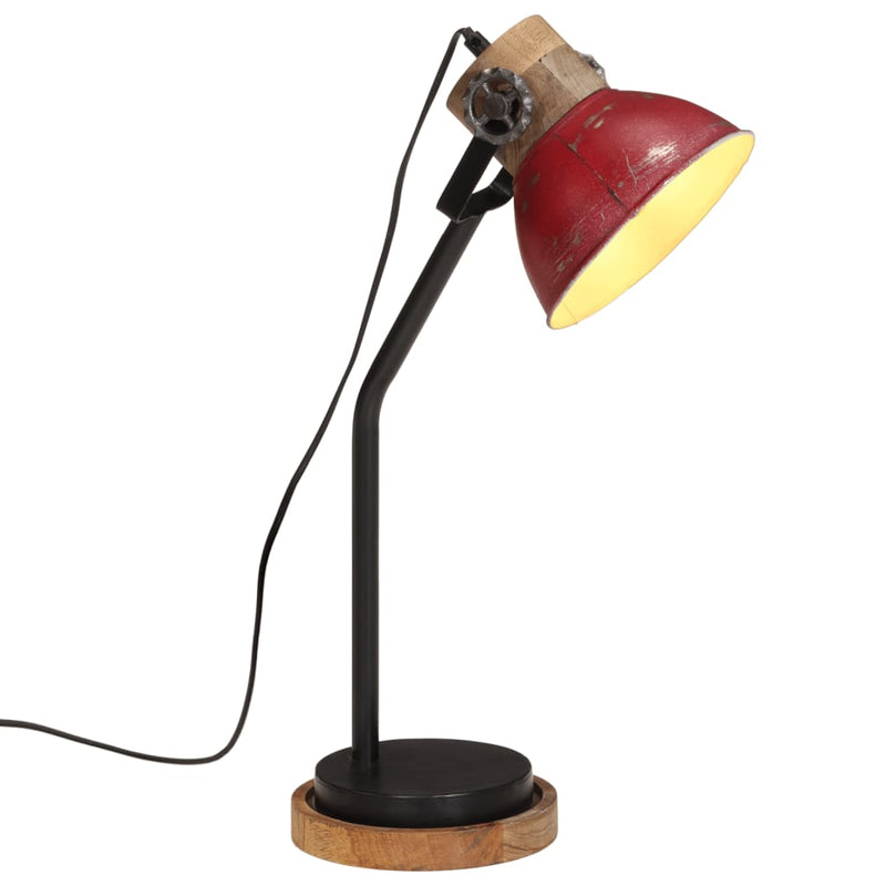 Load image into Gallery viewer, Vidaxl bureaulamp 25 w e27 18x18x60 cm verweerd rood
