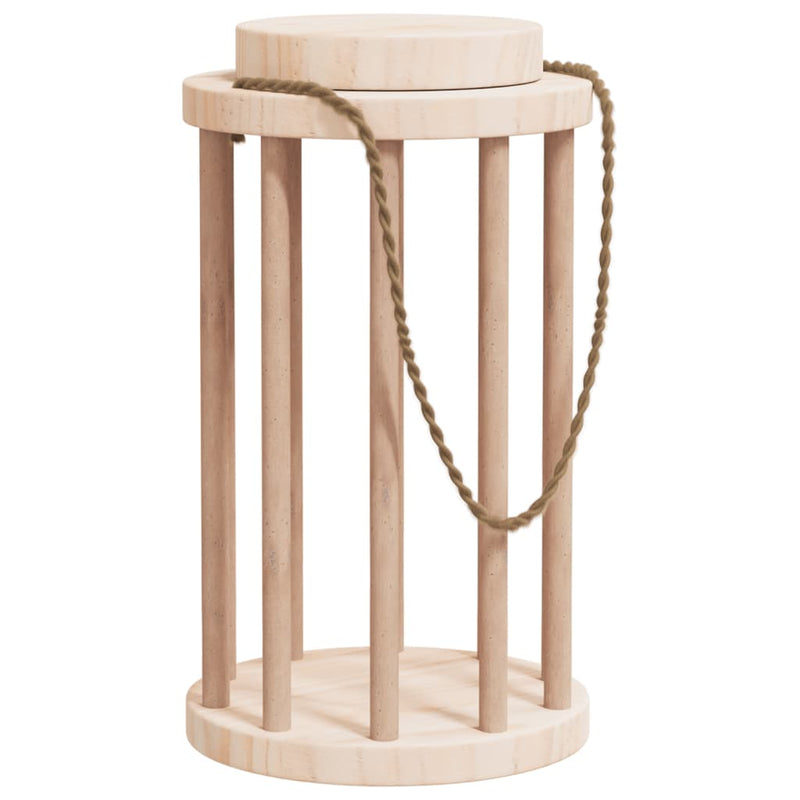 Load image into Gallery viewer, Vidaxl hooiruif voor konijnen ø15x25,5 cm massief vurenhout
