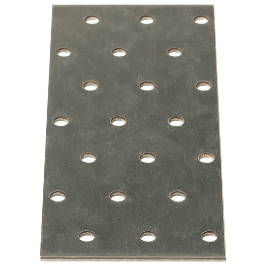 Vidaxl platen geperforeerd 40 st 2 mm 140x60 mm gegalvaniseerd staal