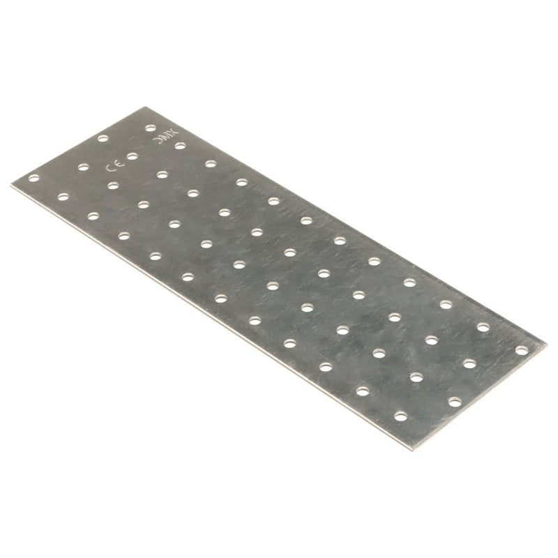 Load image into Gallery viewer, Vidaxl platen geperforeerd 20 st 2 mm 240x80 mm gegalvaniseerd staal

