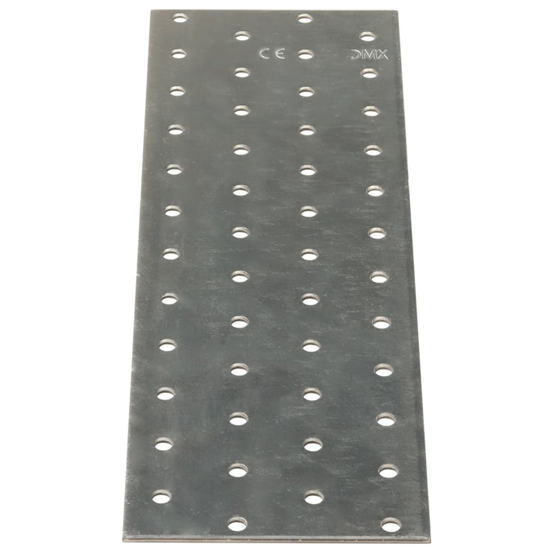 Load image into Gallery viewer, Vidaxl platen geperforeerd 20 st 2 mm 240x80 mm gegalvaniseerd staal
