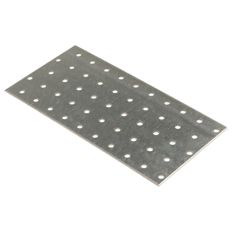 Load image into Gallery viewer, VidaXL Platen geperforeerd 40 st 2 mm 200x100 mm gegalvaniseerd staal
