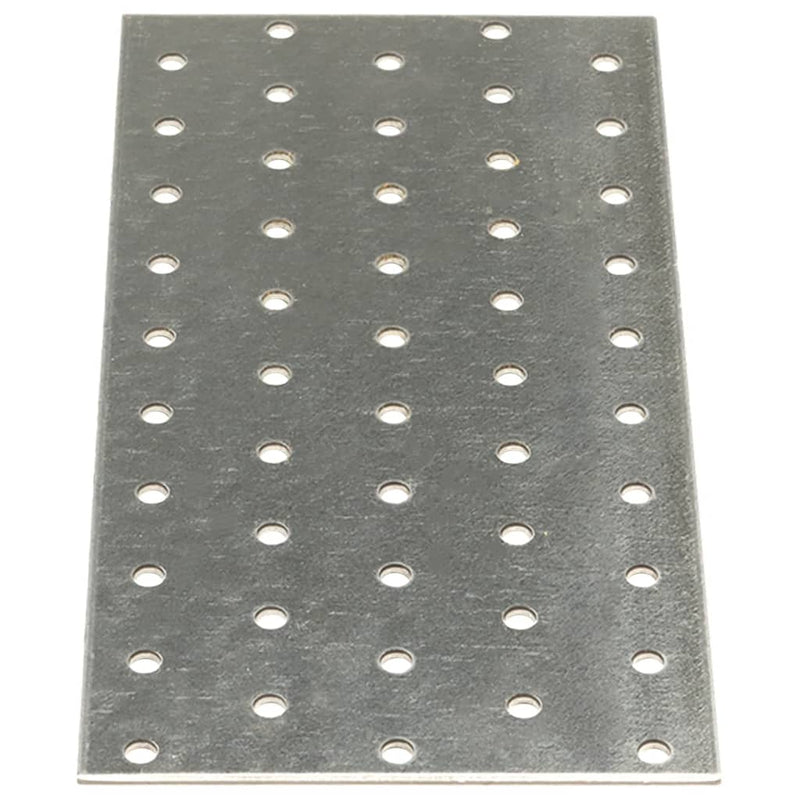 Load image into Gallery viewer, VidaXL Platen geperforeerd 40 st 2 mm 200x100 mm gegalvaniseerd staal
