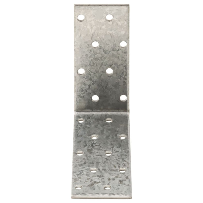 Load image into Gallery viewer, Vidaxl hoekbeugels 40 stuks 2 mm 80x40x80 mm gegalvaniseerd staal
