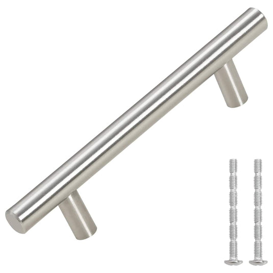 Vidaxl handvatten 10 st hartafstand 96 mm totale lengte 150 mm zilver