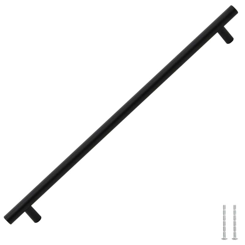 Load image into Gallery viewer, Vidaxl handvatten 5 st 480 mm roestvrij staal zwart
