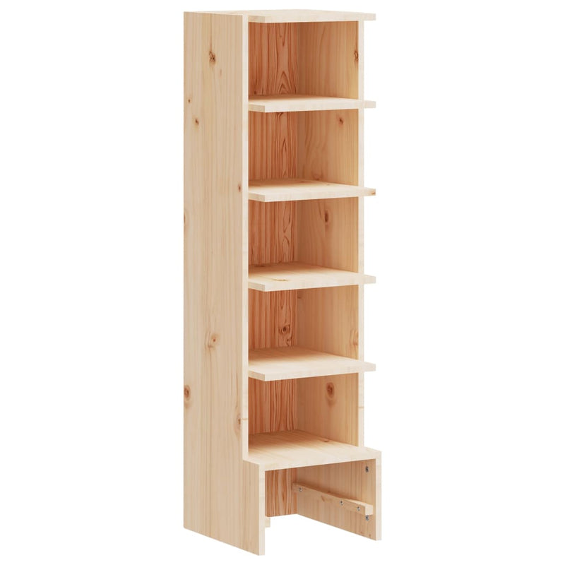 Load image into Gallery viewer, VidaXL Schoenenkast 28x30x104 cm massief grenenhout
