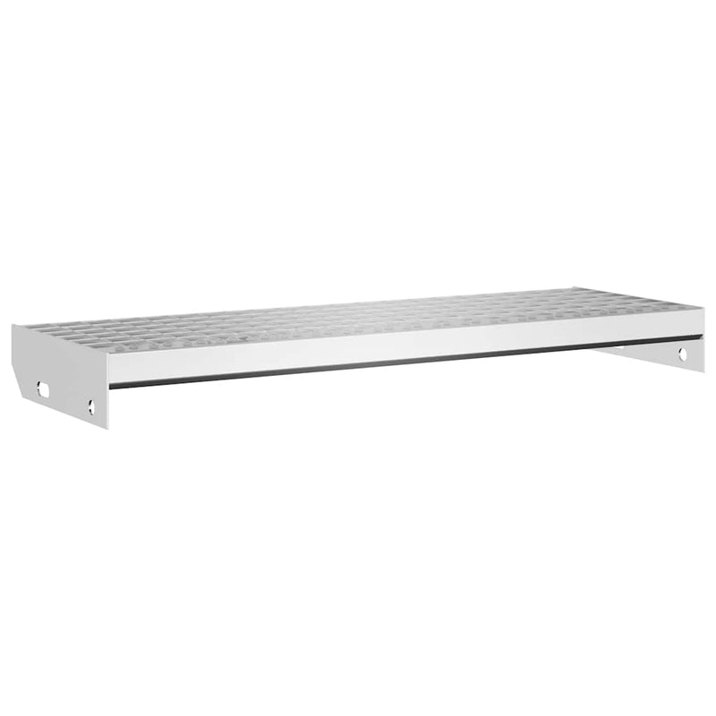 Load image into Gallery viewer, Vidaxl traptrede rooster 70x24x7 cm gegalvaniseerd staal
