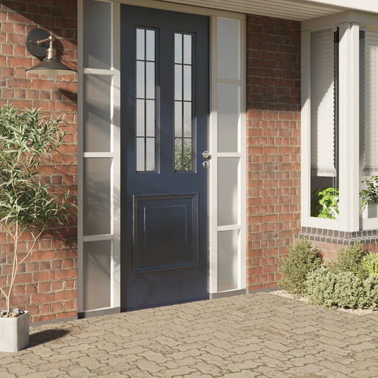 Vidaxl raamfolies mat pvc transparantgrijs