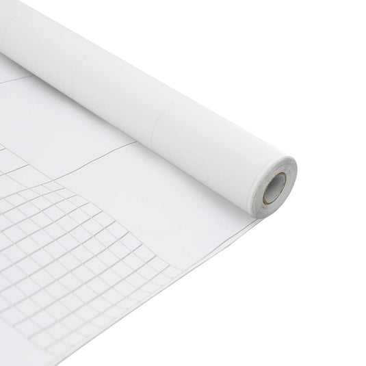 Vidaxl raamfolies mat pvc wit