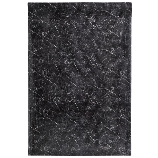 Vidaxl meubelfolies zelfklevend 90x500 cm pvc marmerzwart