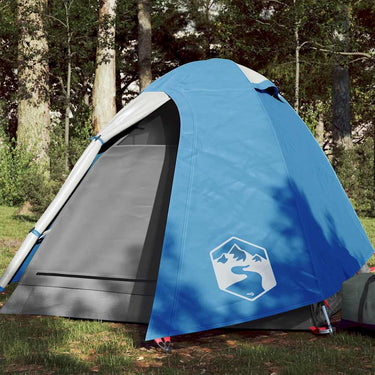 Vidaxl koepeltent 2-persoons waterdicht blauw