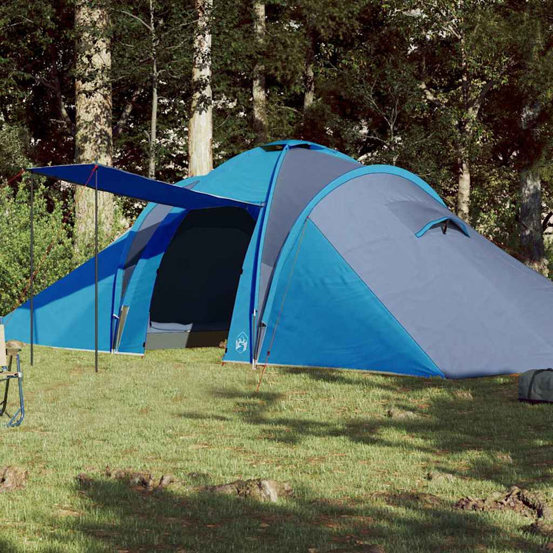 Load image into Gallery viewer, Vidaxl koepeltent 6-persoons waterdicht blauw

