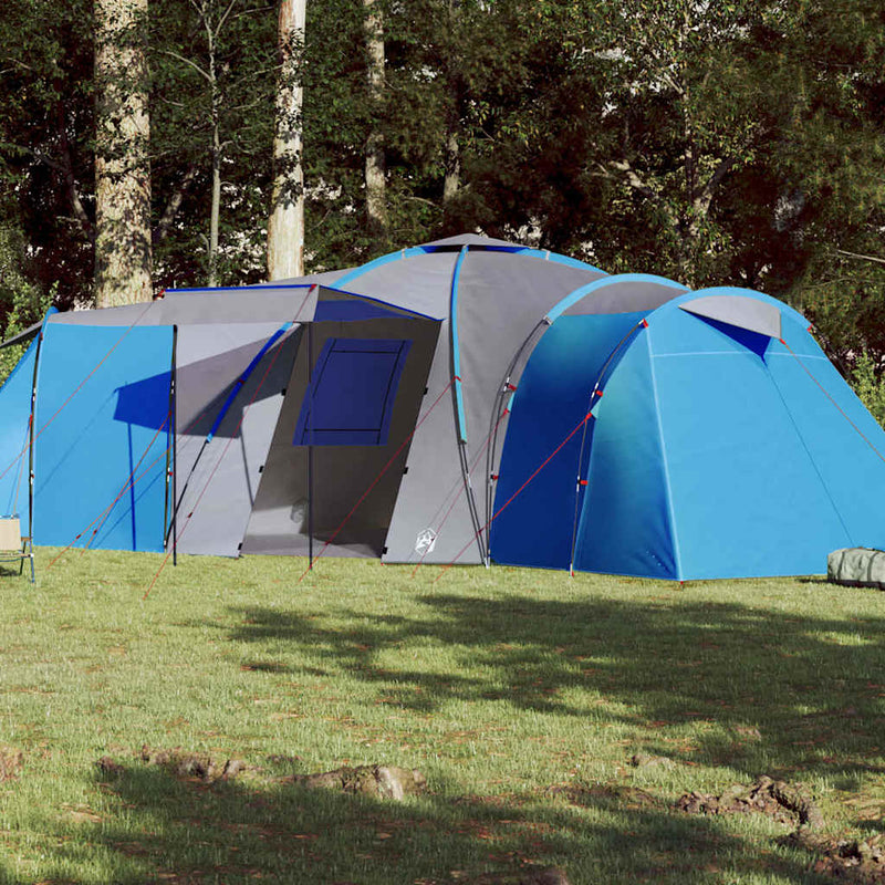 Load image into Gallery viewer, Vidaxl koepeltent 12-persoons waterdicht blauw
