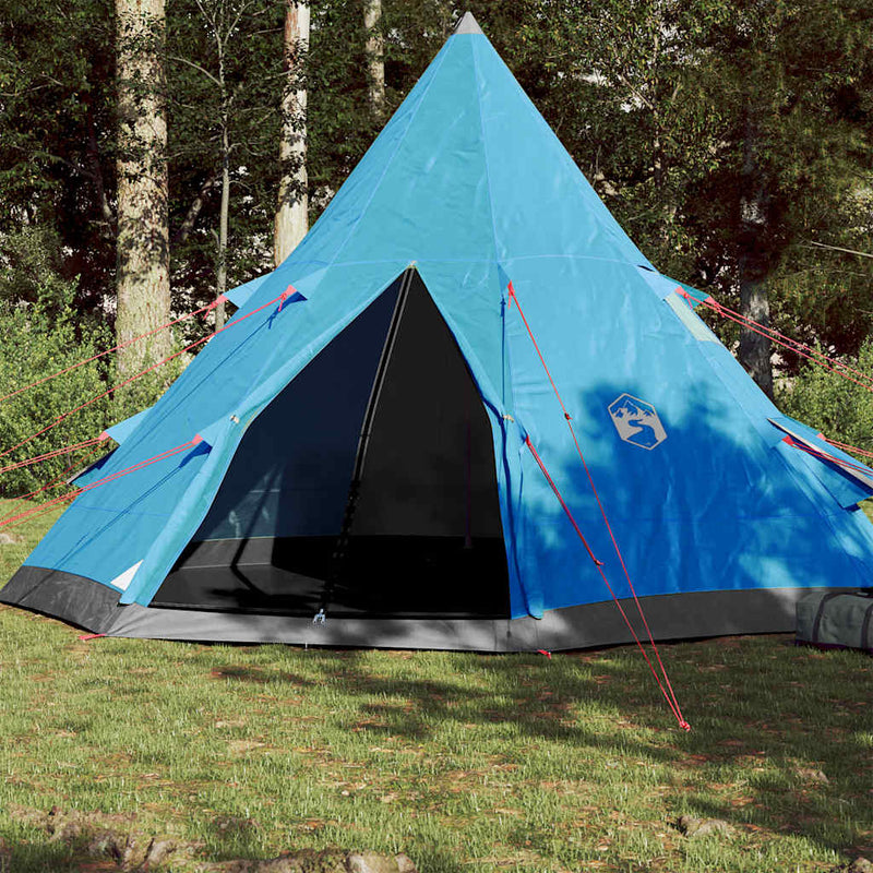 Load image into Gallery viewer, Vidaxl tipitent 4-persoons waterdicht blauw
