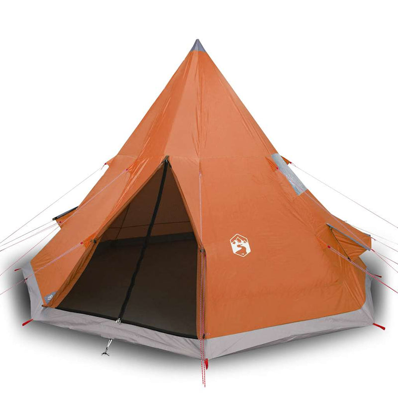 Load image into Gallery viewer, Vidaxl tipitent 4-persoons waterdicht oranje
