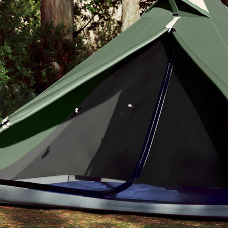Load image into Gallery viewer, Vidaxl hangende tipi tent 1-persoons waterdicht groen
