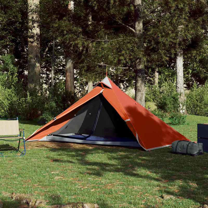 Load image into Gallery viewer, Vidaxl hangende tipi tent 1-persoons waterdicht oranje
