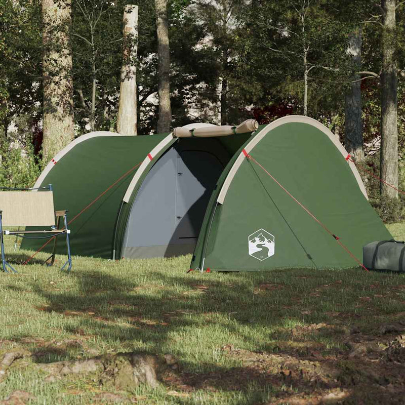 Load image into Gallery viewer, Vidaxl tunneltent 4-persoons waterdicht groen
