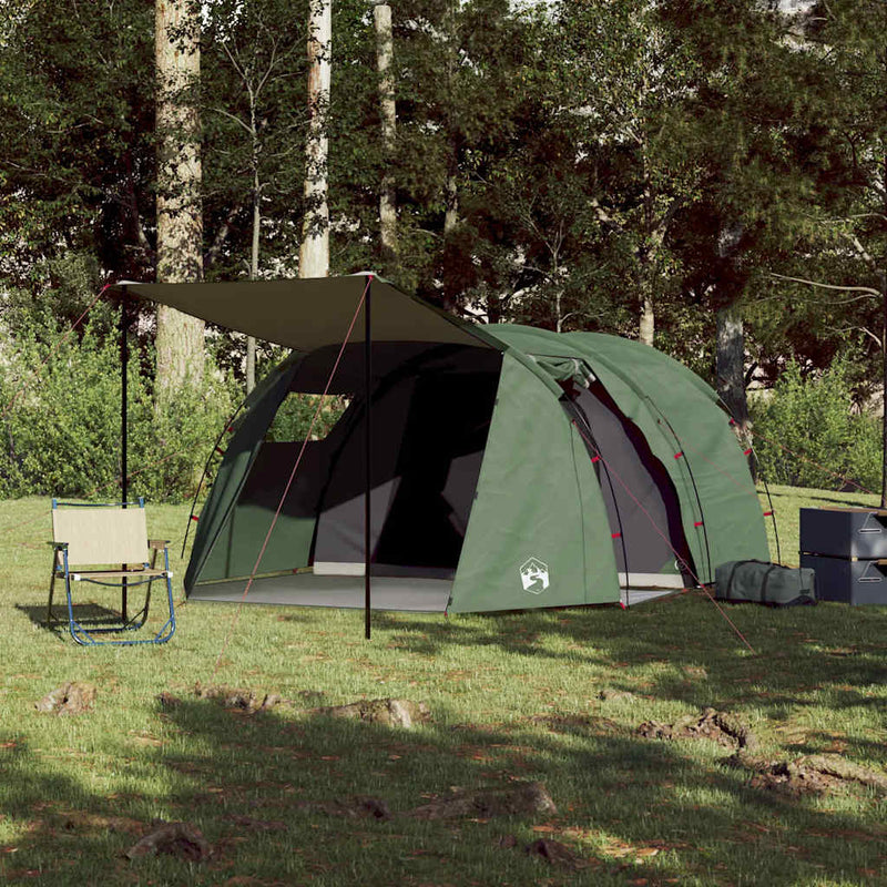 Load image into Gallery viewer, Vidaxl tunneltent 4-persoons waterdicht groen
