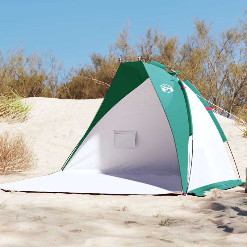 Load image into Gallery viewer, Vidaxl strandtent 268x223x125 cm 185t polyester zeegroen
