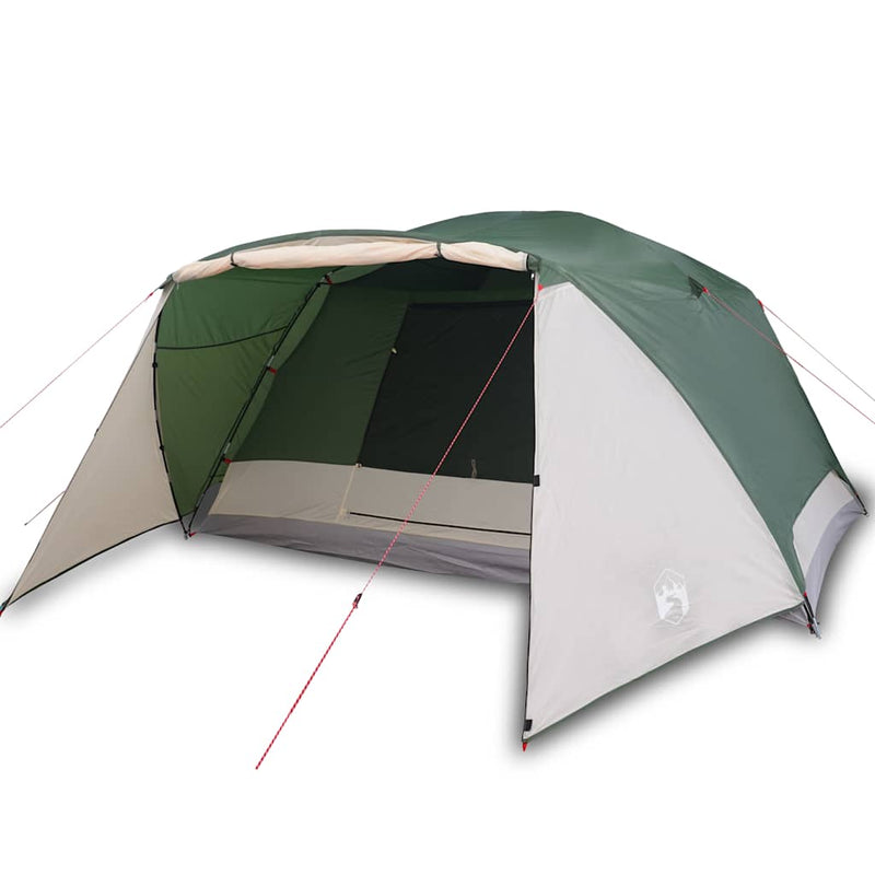 Load image into Gallery viewer, Vidaxl tent met luifel 4-persoons waterdicht groen

