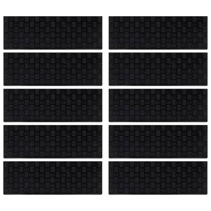 Load image into Gallery viewer, Vidaxl trapmatten 10 st 25x75 cm rubber
