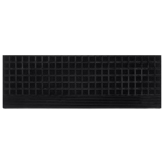 Vidaxl trapmatten 10 st 25x75 cm rubber