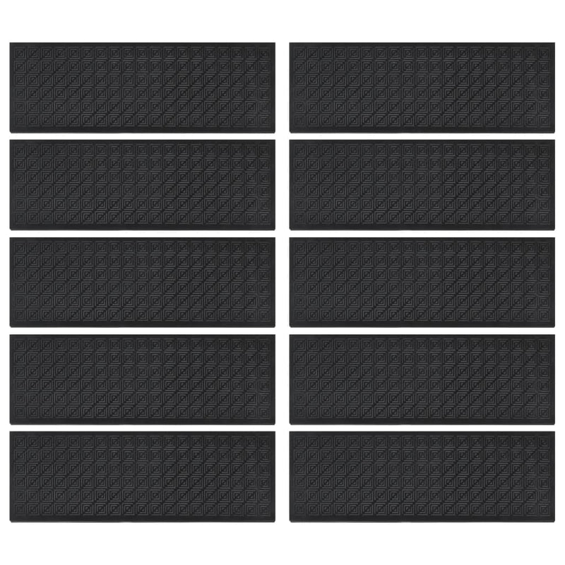 Load image into Gallery viewer, Vidaxl trapmatten 10 st 25x75 cm rubber

