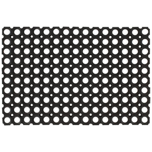 Vidaxl deurmat rechthoekig 40x60 cm rubber