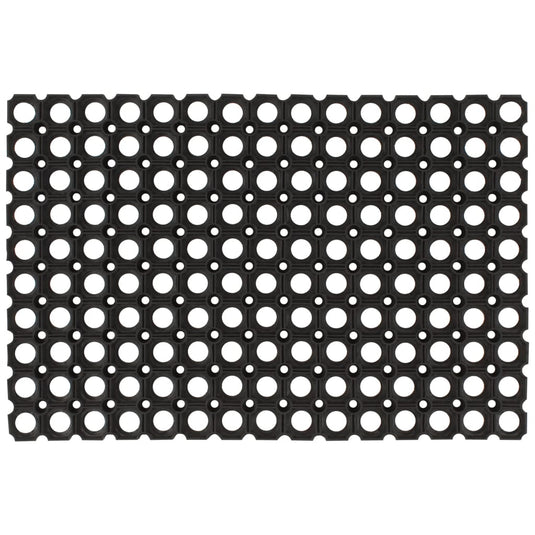 Vidaxl deurmat rechthoekig 40x60 cm rubber