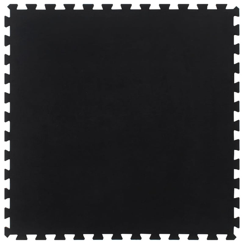 Load image into Gallery viewer, VidaXL Rubbertegel 12 mm 100x100 cm zwart
