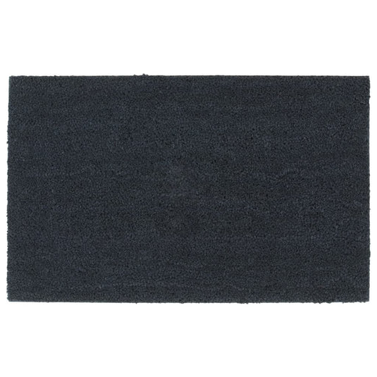 Vidaxl deurmat 50x80 cm getufte kokosvezel donkergrijs