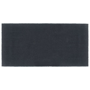Vidaxl deurmat 100x200 cm getufte kokosvezel donkergrijs