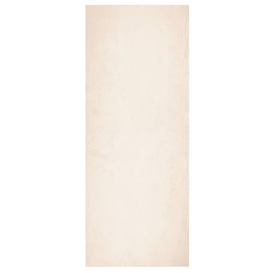 Vidaxl vloerkleed huarte laagpolig zacht wasbaar 80x200 cm beige