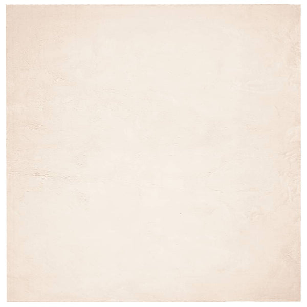 Vidaxl vloerkleed huarte laagpolig zacht wasbaar 200x200 cm beige