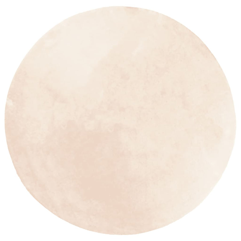 Load image into Gallery viewer, Vidaxl vloerkleed huarte laagpolig zacht wasbaar ø 80 cm beige
