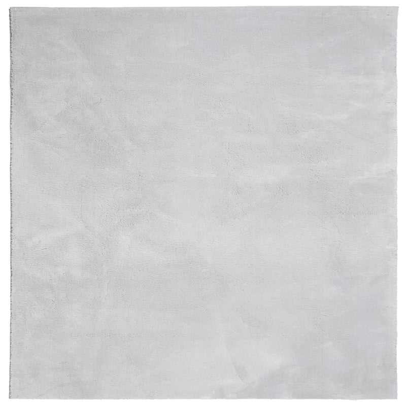 Load image into Gallery viewer, Vidaxl vloerkleed huarte laagpolig zacht wasbaar 160x160 cm grijs

