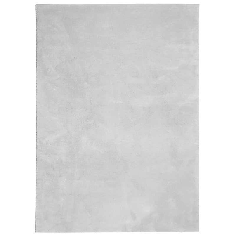 Load image into Gallery viewer, Vidaxl vloerkleed huarte laagpolig zacht wasbaar 160x230 cm grijs
