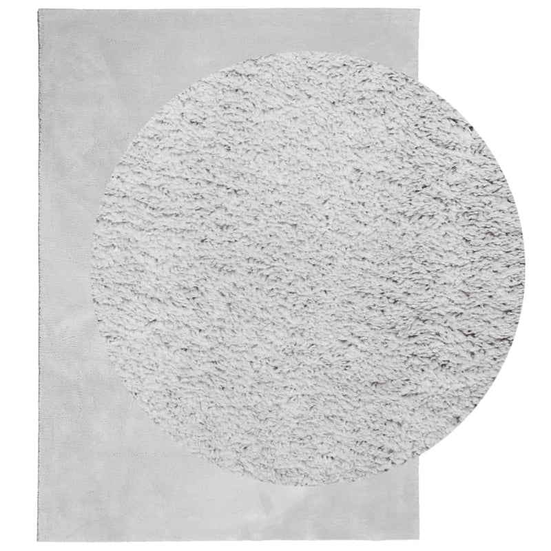 Load image into Gallery viewer, Vidaxl vloerkleed huarte laagpolig zacht wasbaar 160x230 cm grijs
